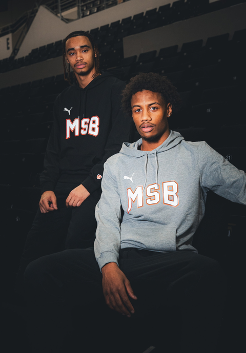 SWEAT A CAPUCHE MSB ADULTE 25/26 - GRIS
