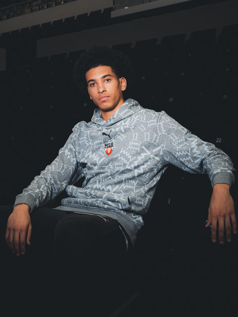 HOODIE "LION MSB" ADULTE 25/26 - GRIS