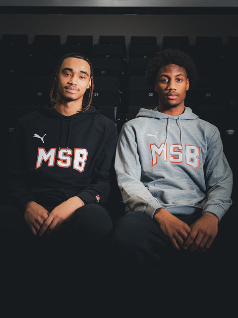 SWEAT A CAPUCHE MSB JUNIOR 25/26 - NOIR