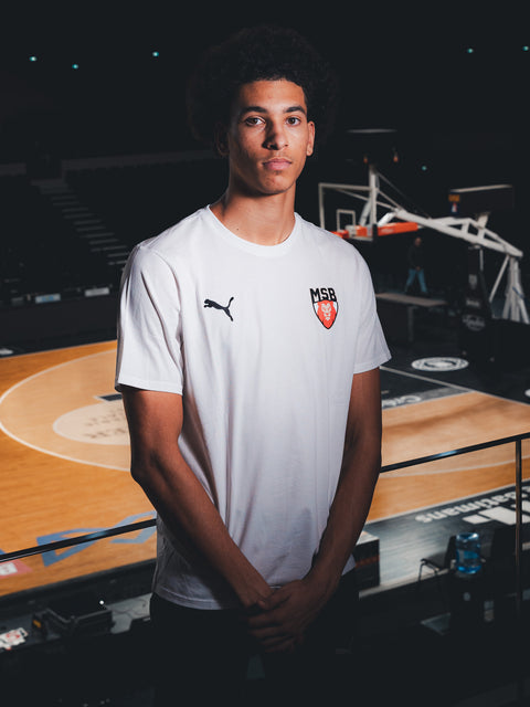 T-SHIRT MSB JUNIOR 25/26 - BLANC