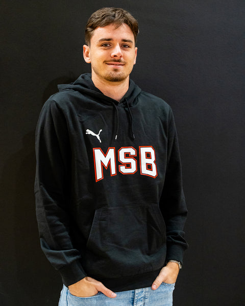 SWEAT A CAPUCHE MSB JUNIOR 25/26 - NOIR