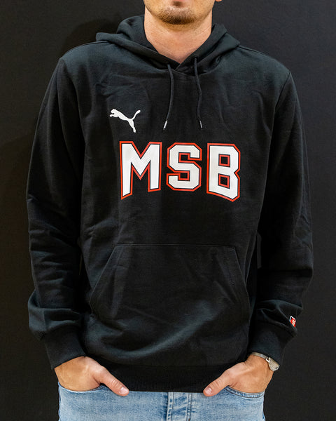 SWEAT A CAPUCHE MSB JUNIOR 25/26 - NOIR