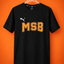 T-SHIRT NOIR TYPO 26/27 ADULTE