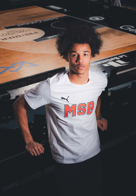 T-SHIRT MSB ADULTE 25/26 - BLANC