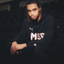 SWEAT A CAPUCHE MSB JUNIOR 25/26 - NOIR
