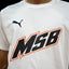 T-SHIRT MANCHES COURTES MSB JUNIOR 24/25 - BLANC