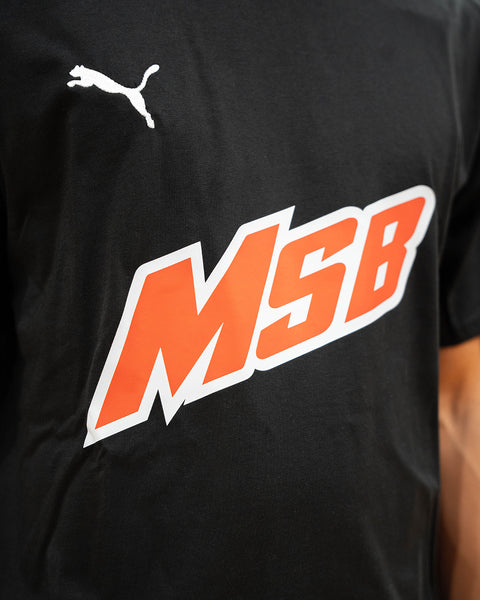 T-SHIRT MANCHES COURTES MSB JUNIOR 24/25 - NOIR