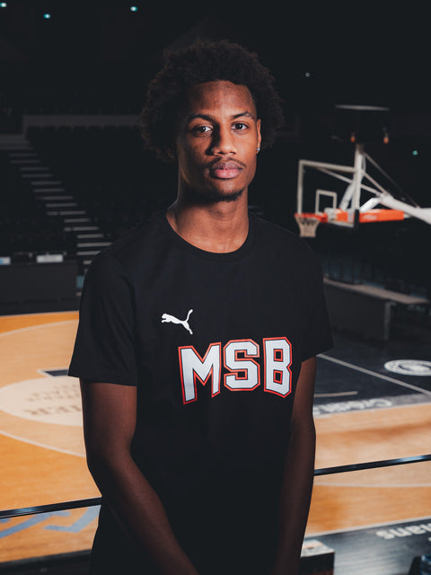 T-SHIRT MSB ADULTE 25/26 - NOIR