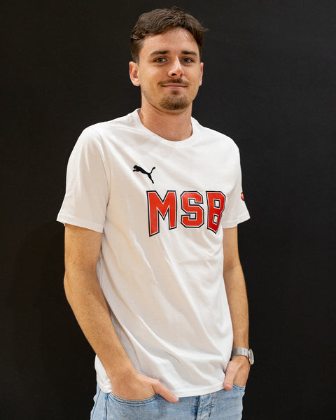 T-SHIRT MSB ADULTE 25/26 - BLANC
