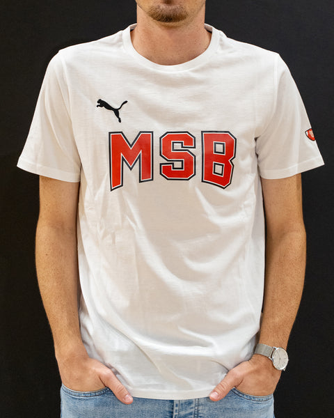 T-SHIRT MSB ADULTE 25/26 - BLANC