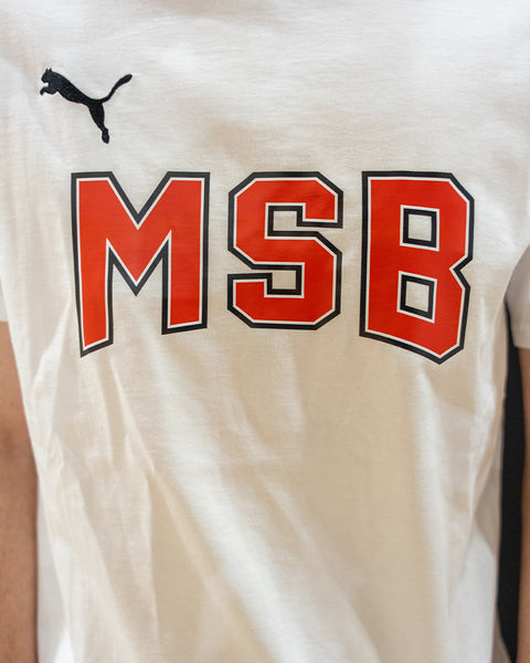 T-SHIRT MSB ADULTE 25/26 - BLANC