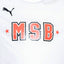 T-SHIRT MANCHES COURTES BLANC MSB JUNIOR